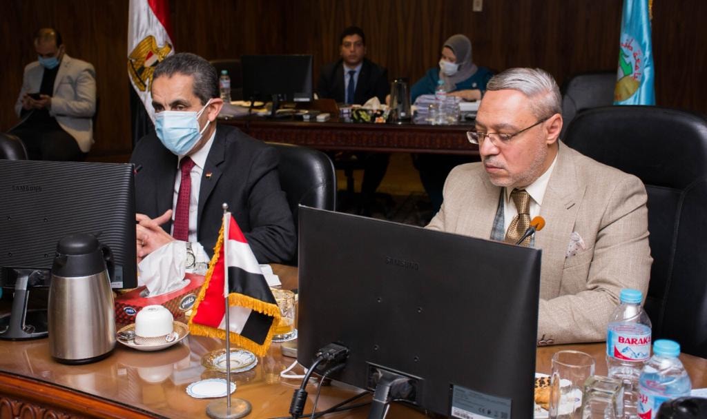 انعقاد اجتماع مجلس جامعة طنطا الشهري بحضور الدكتور طارق رحمي