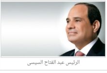 الرئيس عبد الفتاح السيسى رئيس جمهورية مصر العربية 