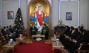 رئيس الوزراء يهنئ البابا تواضروس الثاني بعيد الميلاد المجيد