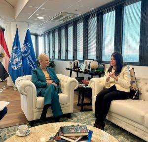الدكتورة رانيا المشاط وزيرة التعاون الدولي تبحث مع المديرة التنفيذية لبرنامج الأغذية العالمي أهم الأنشطة والبرامج والمشروعات 