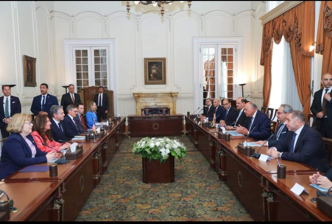 وزير الخارجية يستقبل وزير الخارجية الأمريكي خلال الزيارة التي يقوم بها حالياً إلى القاهرة…