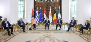 كلمة الرئيس عبد الفتاح السيسي خلال المؤتمر الصحفي المشترك مع القادة الأوروبيين
