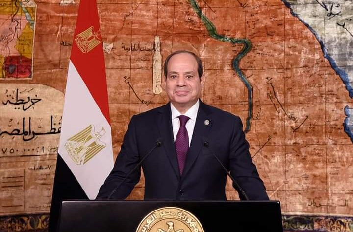 الرئيس عبد الفتاح السيسي رئيس جمهورية مصر العربية
