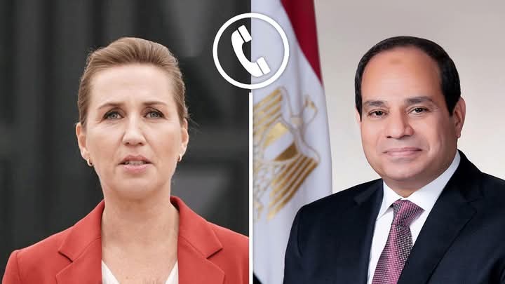 تلقى الرئيس السيسي إتصالاً هاتفياً، اليوم، من ميتا فريدريكسن رئيسة وزراء الدنمارك…