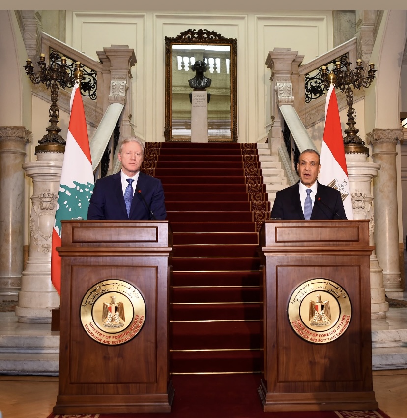 وزير الخارجية والهجرة يستقبل وزير خارجية لبنان لبحث التعاون الثنائي بين البلدين…