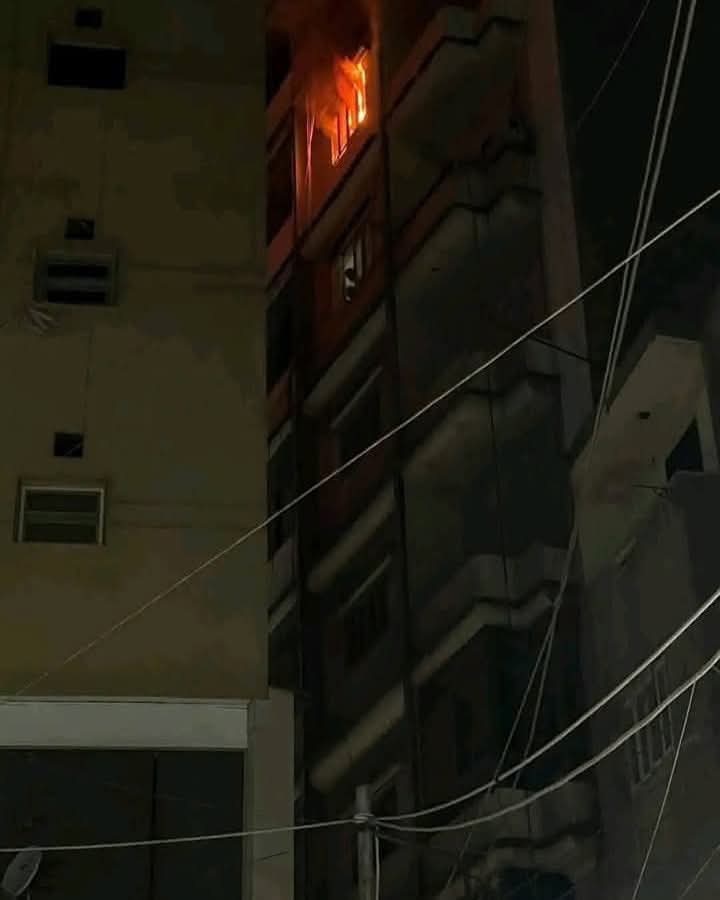 مصرع مسن أنقذ حياة نجلته وأحفاده من حريق شقة بالمحلة…