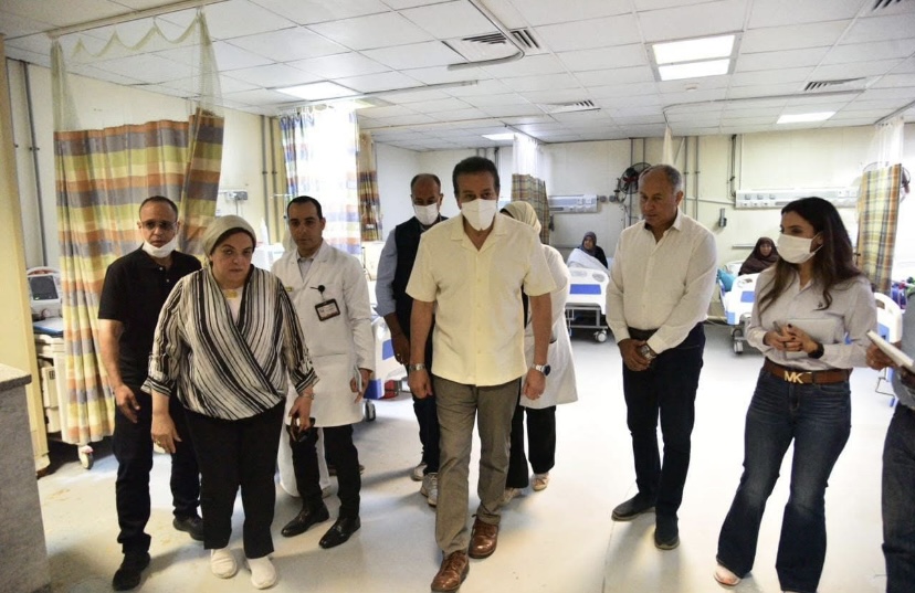 نائب رئيس مجلس الوزراء وزير الصحة يتفقد مستشفى وادي النطرون التخصصي بمحافظة البحيرة…