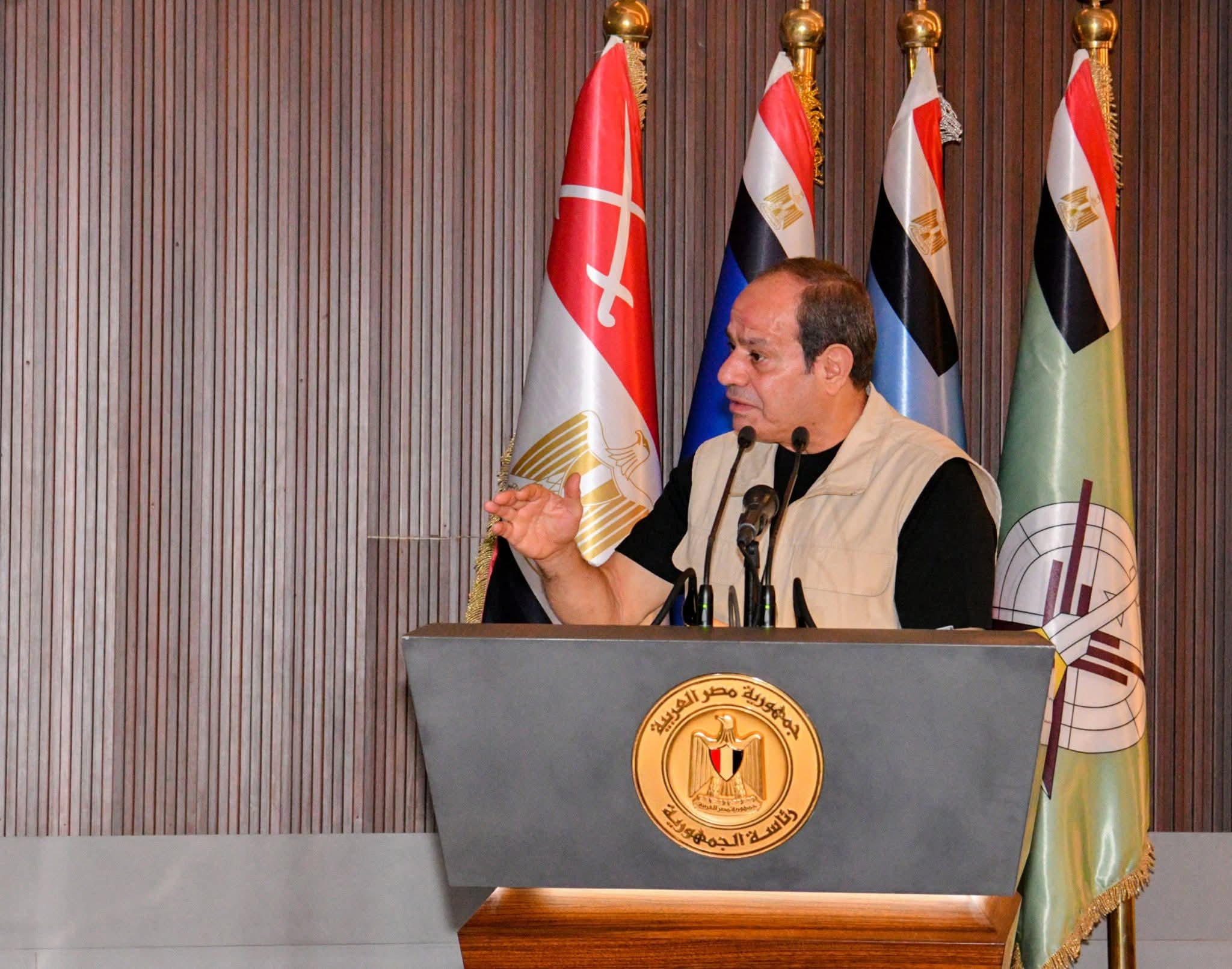 الرئيس السيسي يتفقد الأكاديمية العسكرية المصرية بالعاصمة الإدارية