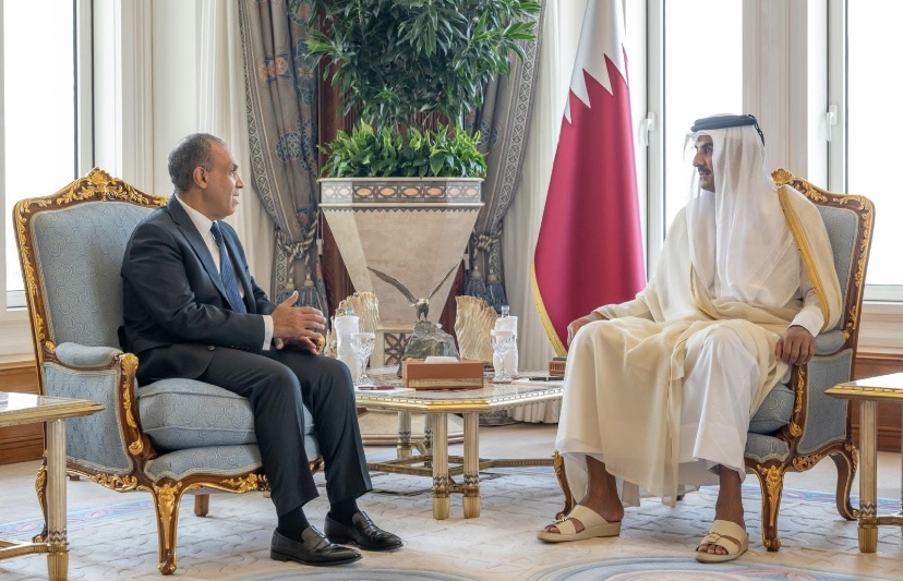 وزير الخارجية ينقل رسالة تضامن ودعم من الرئيس إلى أخيه سمو الشيخ تميم بن حمد آل ثاني أمير دولة قطر الشقيقة…